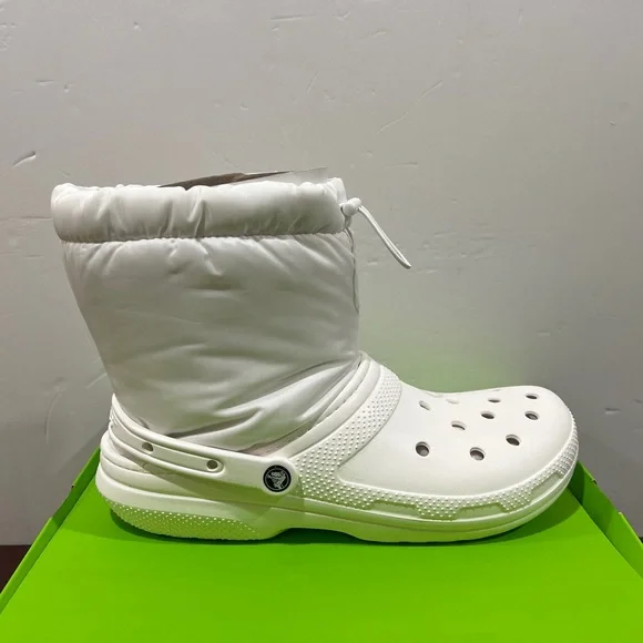 CROCS | Shoes | Crocs Classic Lined Neo Puff Boots White  display picture 1